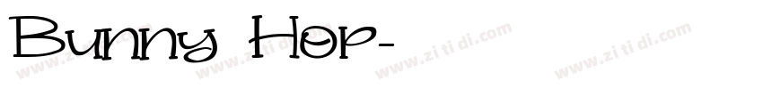 Bunny Hop字体转换